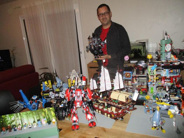 Près de Saint-Brieuc : la passion du Lego® n'a pas d'âge