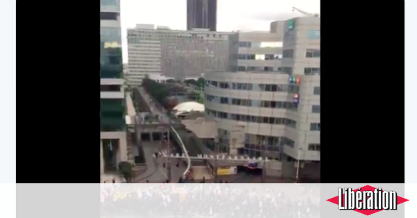 Combien de personnes y avait-il lors de la manifestation des identitaires à Paris?