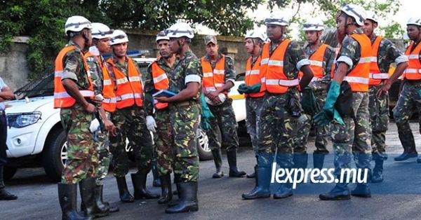 L'armée française et la police mauricienne s'entrainent ensemble