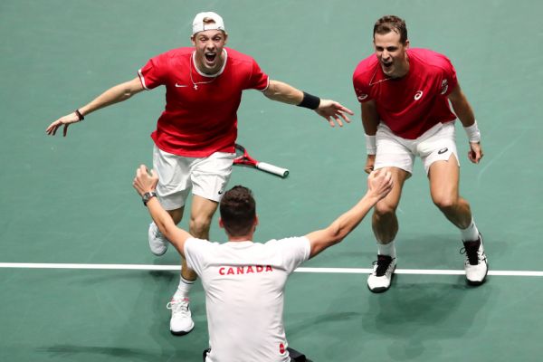 Le Canada au dernier carré de la Coupe Davis