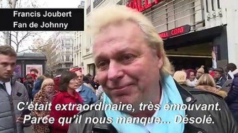 "Il nous manque": hommage à Johnny Hallyday à l'Olympia, deux ans après