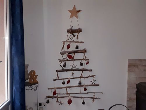DIY Fabriquez votre sapin de Noël mural
