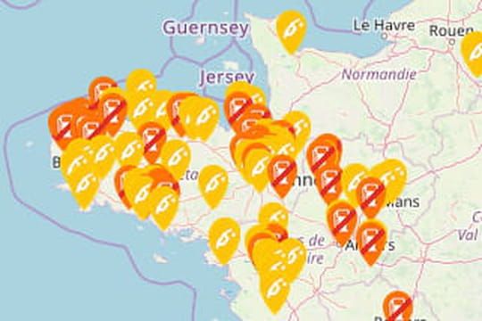 Pénurie d'essence : quelles stations touchées ? La carte dans l'Ouest
