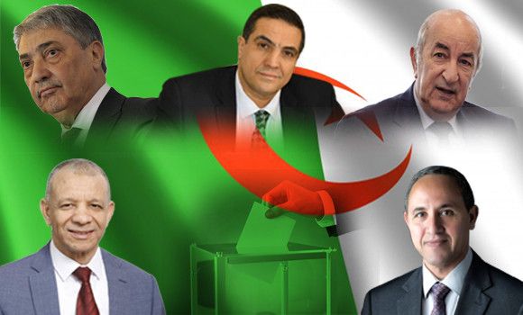 Présidentielle en Algérie : un débat télévisé entre les cinq candidats en lice aura lieu vendredi prochain