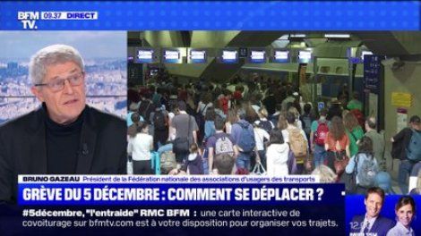 Grève du 5 décembre: comment se déplacer ? - 04/12