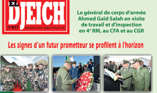 Revue El Djeïch : Une participation massive à la présidentielle sera une réponse aux « nouveaux harkis »