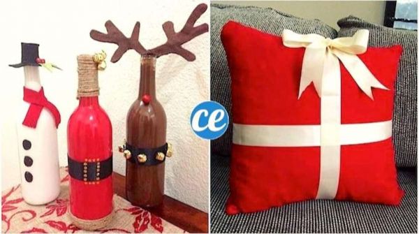 20 Objets Recyclés En Super Déco De Noël !