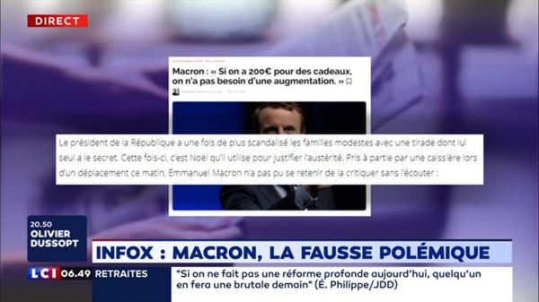 Prime de Noël : Macron, la fausse polémique