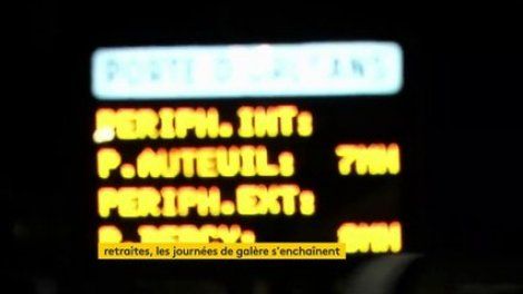 Grève contre la réforme des retraites : les Franciliens ont souffert lundi