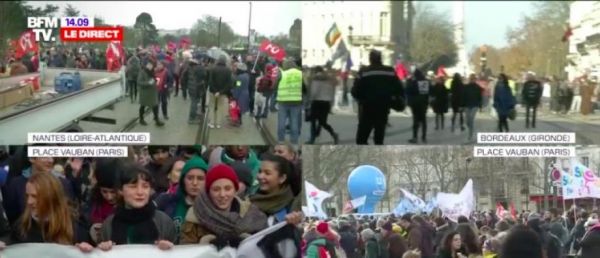 EN DIRECT - Grève Jour 6 - Le cortège parisien vient de démarrer - "Pas d'annonces magiques " qui puissent faire "cesser les manifestations" (Edouard Philippe) - VIDEO