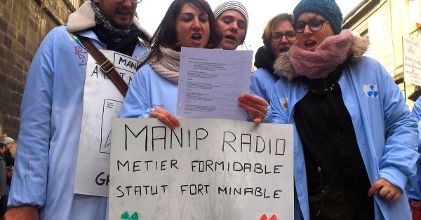 Mal payés, corvéables à merci, nous, manipulateurs radio, sommes des soignants en grève