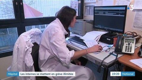 Hôpital : les internes débutent une grève illimitée