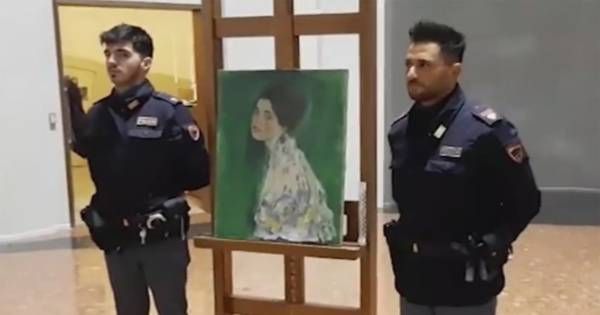Une toile de Klimt retrouvée dans un sac-poubelle