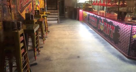 Des rats dévalisent une pizzeria