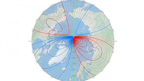 Le Pôle Nord magnétique se déplace à une vitesse qui intrigue les scientifiques