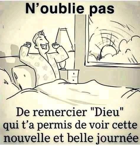 #Image de la semaine : N'oublie pas de remercier Dieu - Ekklesia