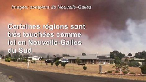Incendies en Australie: les pompiers s'attendent à un regain des feux