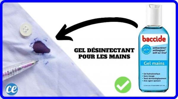 L'Astuce Magique Pour Enlever Une Tache d'Encre Sur Un Vêtement.