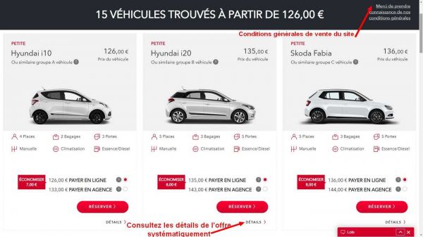 Location de voiture chez Avis en Croatie (ou ailleurs en Europe)
