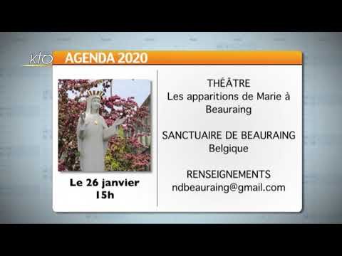 Agenda du 13 janvier 2020