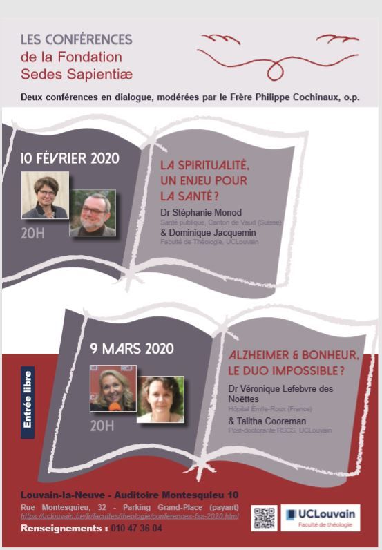 Conférences Sedes Sapientiae : spiritualité et santé