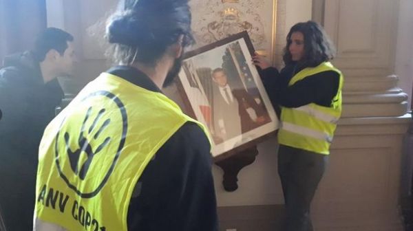Portraits de Macron : relaxés en première instance, des "décrocheurs" condamnés en appel