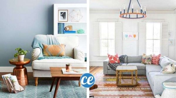 51 Super Idées Déco Pour Relooker Votre Salon Facilement (Sans Se Ruiner).