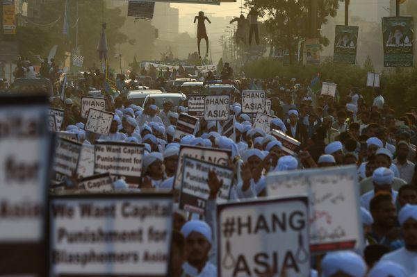 Pakistan: 80 islamistes condamnés à de lourdes peines pour les manifestations anti-Asia Bibi