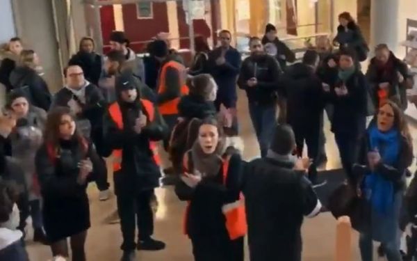 Vidéo. CFDT : des grévistes de la RATP s'invitent au siège du syndicat, des salariés "agressés"
