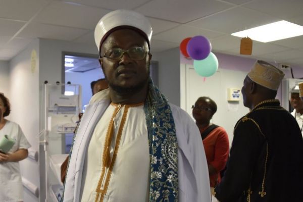 Mahamoudou Hamada Saanda , le nouveau grand cadi de Mayotte .