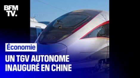 La Chine inaugure son premier TGV roulant à 350 km/h sans conducteur