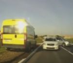 Un enchaînement de collisions suite à un accident de la route