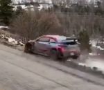 La violente sortie de route d'Ott Tänak lors du rallye Monte-Carlo