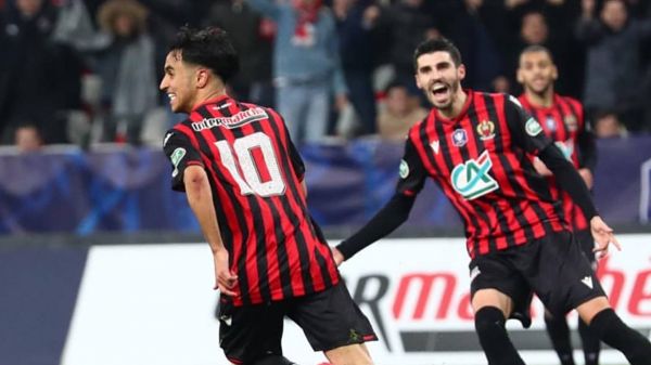 Coupe de France : Du très bon Boudaoui, Ounas buteur ( Nice éliminé)