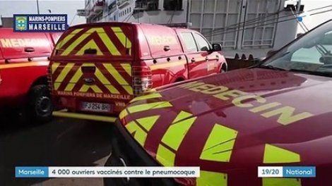 Marseille : 4 000 ouvriers d'un chantier naval vaccinés contre un pneumocoque