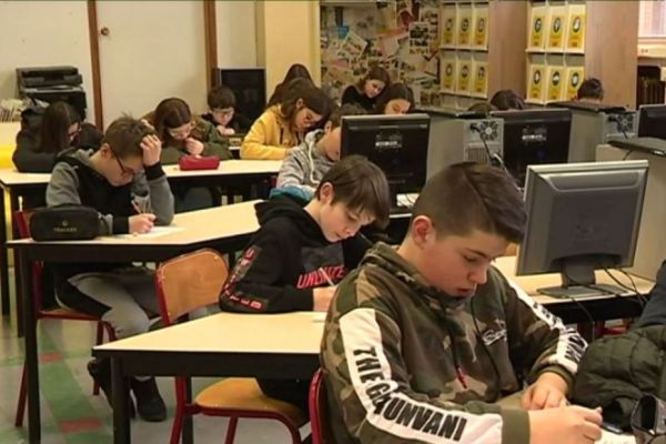 Des épreuves de mots croisés pour les élèves du collège Saint-Christophe