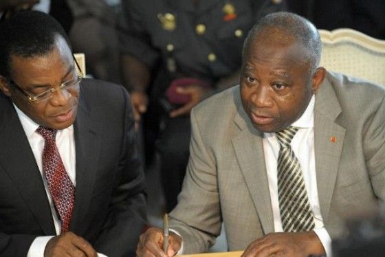 Laurent Gbagbo déjeune avec Pascal Affi N'Guessan