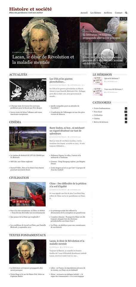Le nouveau blog va donner ça