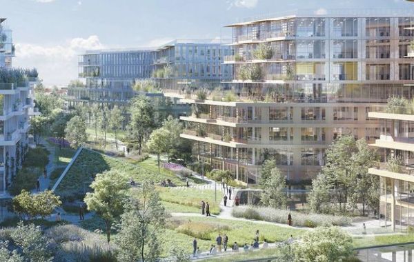 La Garenne-Colombes - Le siège d'Engie s'organisera autour d'un parc de 2 ha