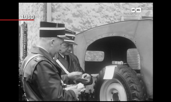 Découvrez les trésors des archives luxembourgeoises: En 1960, les contrôles de vitesse s'effectuaient sans radar