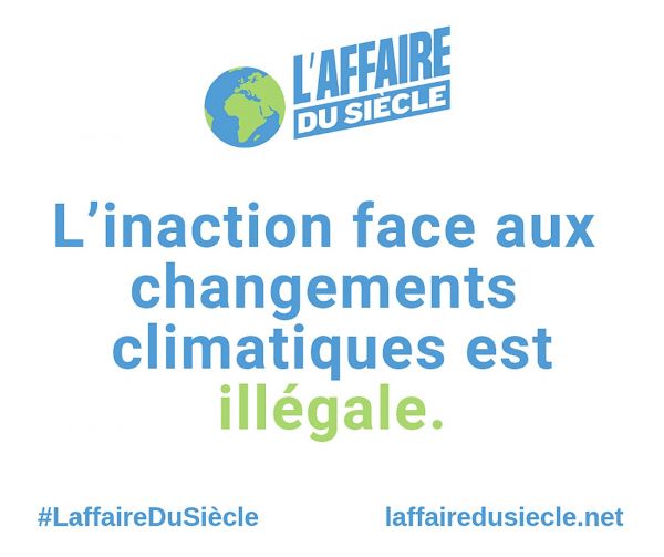 L'Affaire du Siècle : 2,3 millions de personnes pour un procès historique contre l'État !