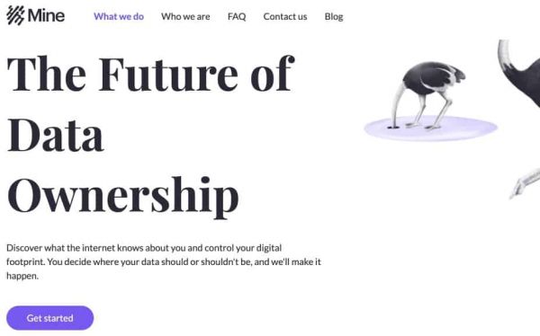 Mine. Effacez vos empreintes digitales
