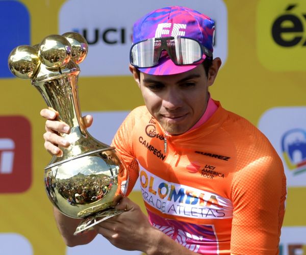 Cyclisme: le grimpeur Higuita gagne le Tour de Colombie, Bernal 4e