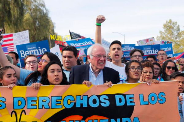 Avant la primaire du Nevada, Bernie Sanders plus que jamais favori et contesté