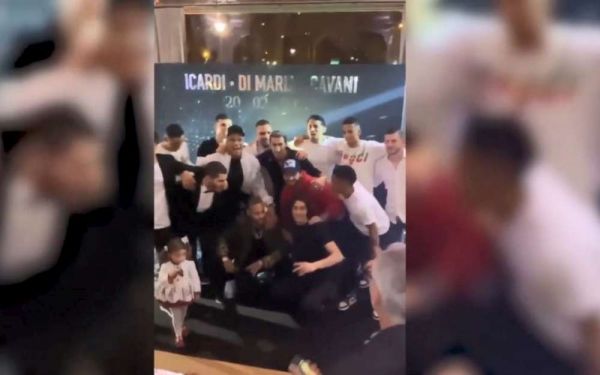 Vidéo. PSG : soirée festive pour célébrer les anniversaires de Cavani, Di Maria et Icardi