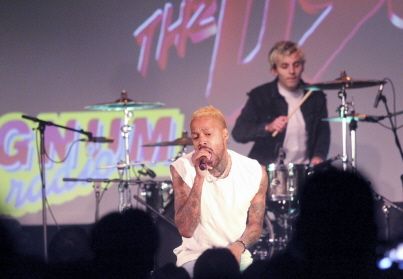Le groupe " Skip the Use " en privé à la Souris Verte