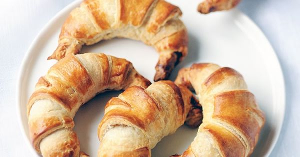 Je cuisine, tu cuisines, nous ... Croissants chocolat-banane !