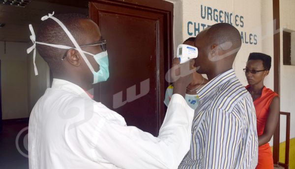 Burundi/Covid-19: Hôpital militaire, la prise de température corporelle obligatoire à l'entrée des urgences