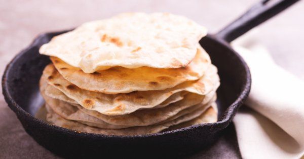 Le chapati, pain indien