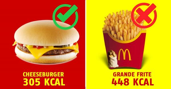 On a classé les aliments du McDo selon les calories, et voilà ce qu'il vaut mieux éviter